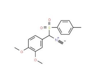 4-[Isocyano-(toluene-4-sulfonyl)methyl]-1,2-dimethoxy-benzene (CAS 943614-50-4) - chemical structure image