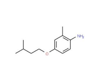 4-(Isopentyloxy)-2-methylaniline - chemical structure image
