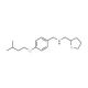 [4-(Isopentyloxy)phenyl]-N-(tetrahydro-2-furanylmethyl)methanamine - chemical structure image 