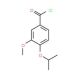 4-isopropoxy-3-methoxybenzoyl chloride - chemical structure image