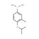 4-Isopropoxy-3-methylbenzeneboronic acid (CAS 850568-09-1) - chemical structure image