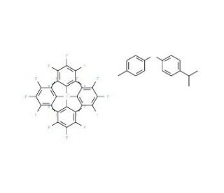4-Isopropyl-4&prime;-methyldiphenyliodonium Tetrakis(pentafluorophenyl)borate (CAS 178233-72-2) - chemical structure image