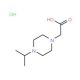 (4-Isopropyl-piperazin-1-yl)-acetic acid hydrochloride - chemical structure image