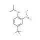 4-(Isopropylamino)-3-nitrobenzotrifluoride (CAS 175277-90-4) - chemical structure image