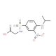({[4-(isopropylamino)-3-nitrophenyl]sulfonyl}amino)acetic acid - chemical structure image