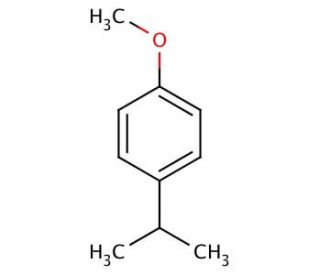 4-Isopropylanisole (CAS 4132-48-3) - chemical structure image