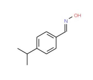 4-isopropylbenzaldehyde oxime (CAS 13372-80-0) - chemical structure image