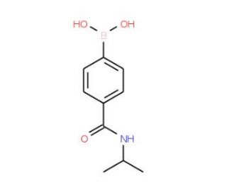 4-(Isopropylcarbamoyl)benzeneboronic acid (CAS 397843-67-3) - chemical structure image