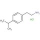 4-Isopropylphenethylamine hydrochloride (CAS 61035-87-8) - chemical structure image