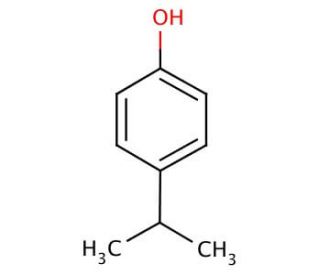 4-Isopropylphenol (CAS 99-89-8) - chemical structure image