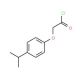 (4-Isopropylphenoxy)acetyl chloride (CAS 223128-33-4) - chemical structure image