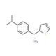 (4-isopropylphenyl)(thien-2-yl)methylamine - chemical structure image