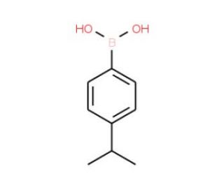 4-Isopropylphenylboronic acid (CAS 16152-51-5) - chemical structure image