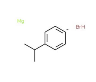 4-Isopropylphenylmagnesium bromide solution - chemical structure image