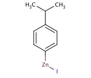 4-Isopropylphenylzinc iodide solution (CAS 308796-20-5) - chemical structure image