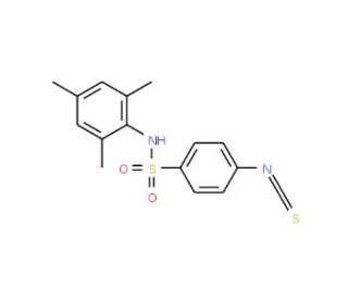 4-Isothiocyanato-N-mesitylbenzenesulfonamide - chemical structure image
