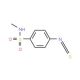 4-Isothiocyanato-N-methylbenzenesulfonamide (CAS 223785-90-8) - chemical structure image