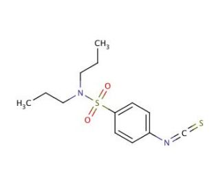 4-Isothiocyanato-N,N-dipropylbenzenesulfonamide - chemical structure image