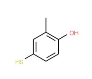 4-Mercapto-O-cresol (CAS 32281-01-9) - chemical structure image