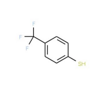 4-Mercaptobenzotrifluoride (CAS 825-83-2) - chemical structure image