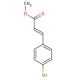 4-Mercaptocinnamic Acid Methyl Ester (CAS 90843-37-1) - chemical structure image