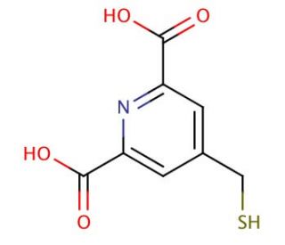 4-Mercaptomethyl Dipicolinic Acid (CAS 1040401-18-0) - chemical structure image
