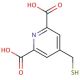 4-Mercaptomethyl Dipicolinic Acid 的分子结构, CAS编号: 1040401-18-0 4-Mercaptomethyl Dipicolinic Acid (CAS 1040401-18-0) - chemical structure image