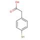 4-Mercaptophenylacetic Acid 的分子结构, CAS编号: 39161-84-7 4-Mercaptophenylacetic Acid (CAS 39161-84-7) - chemical structure image