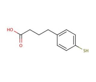 4-Mercaptophenylbutyric Acid (CAS 359436-81-0) - chemical structure image