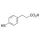 4-Mercaptophenylpropionic Acid (CAS 63545-55-1) - chemical structure image