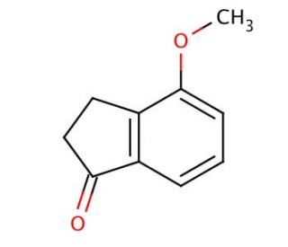 4-Methoxy-1-indanone (CAS 13336-31-7) - chemical structure image