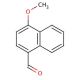 4-Methoxy-1-naphthaldehyde (CAS 15971-29-6) - chemical structure image