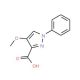 4-methoxy-1-phenyl-1H-pyrazole-3-carboxylic acid - chemical structure image