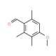 4-Methoxy-2,3,6-trimethyl-benzaldehyde (CAS 54344-92-2) - chemical structure image