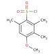4-Methoxy-2,3,6-trimethylbenzenesulfonyl chloride (CAS 80745-07-9) - chemical structure image