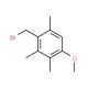 4-Methoxy-2,3,6-trimethylbenzyl Bromide (CAS 69877-88-9) - chemical structure image