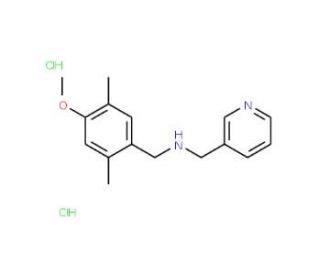 (4-Methoxy-2,5-dimethylbenzyl)-(pyridin-3-ylmethyl)amine dihydrochloride - chemical structure image