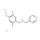 (4-Methoxy-2,5-dimethylbenzyl)-(pyridin-4-ylmethyl)amine dihydrochloride - chemical structure image