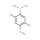 4-Methoxy-2,5-dimethylphenylboronic acid (CAS 246023-54-1) - chemical structure image