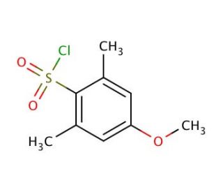 4-methoxy-2,6-dimethylbenzenesulfonyl chloride (CAS 55661-08-0) - chemical structure image