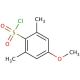 4-methoxy-2,6-dimethylbenzenesulfonyl chloride (CAS 55661-08-0) - chemical structure image