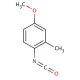 4-Methoxy-2-methylphenyl isocyanate (CAS 60385-06-0) - chemical structure image
