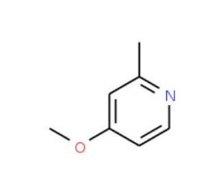 4-Methoxy-2-methylpyridine (CAS 24103-75-1) - chemical structure image