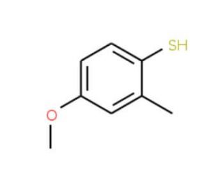 4-Methoxy-2-methylthiophenol (CAS 698-81-7) - chemical structure image