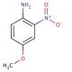 4-Methoxy-2-nitroaniline (CAS 96-96-8) - chemical structure image