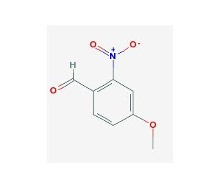 4-Methoxy-2-nitrobenzaldehyde (CAS 22996-21-0) - chemical structure image