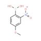 4-Methoxy-2-nitrobenzeneboronic acid (CAS 860034-09-9) - chemical structure image