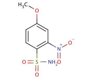 4-methoxy-2-nitrobenzenesulfonamide - chemical structure image