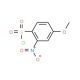 4-Methoxy-2-nitrobenzenesulphonyl chloride (CAS 18092-54-1) - chemical structure image