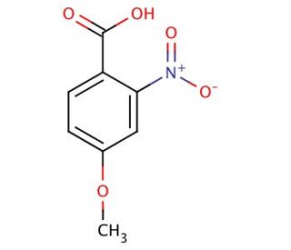 4-Methoxy-2-nitrobenzoic acid (CAS 33844-21-2) - chemical structure image